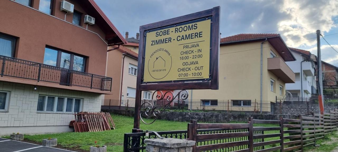 Prenociste-Sobe-Rooms-Aman Bihac Ngoại thất bức ảnh